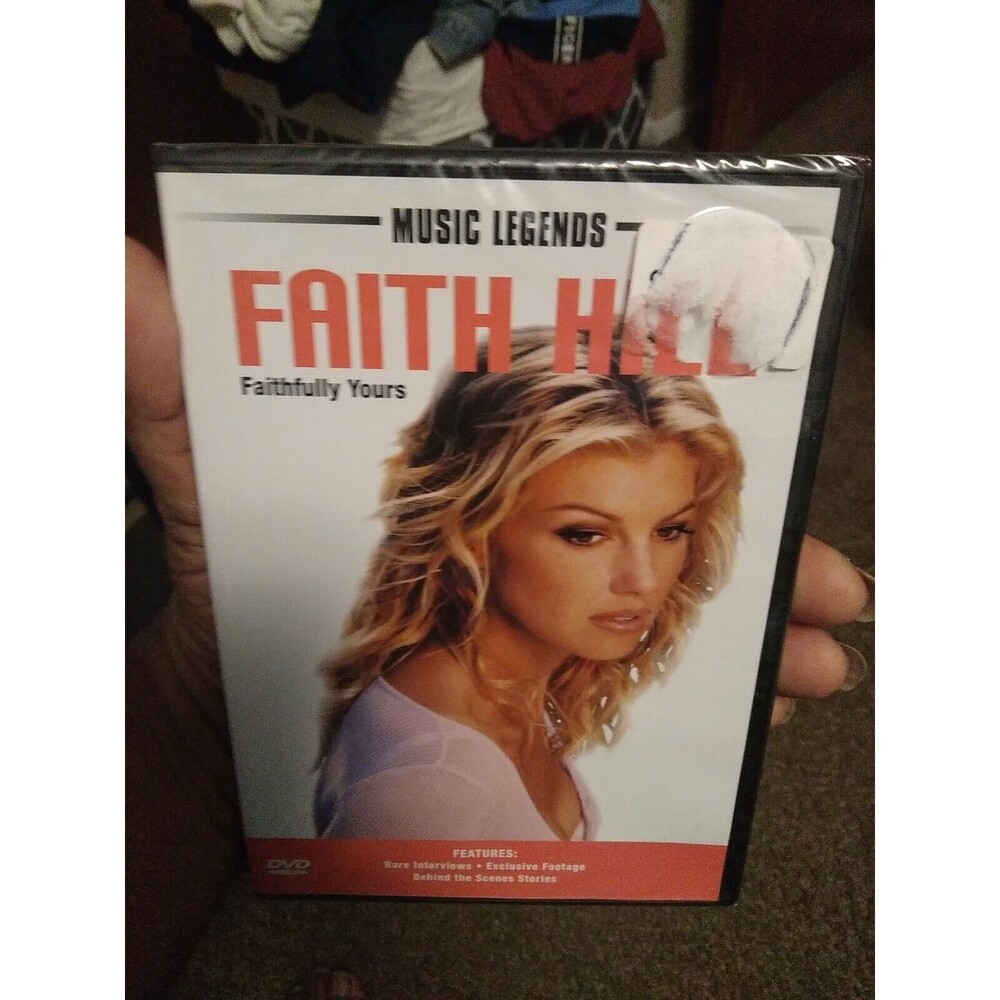 Music Legends: Faith Hill - Faithfully Yours DVD, BRAND NEW, SEALED